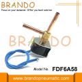 FDF6A58 Mini Flow Electromagnetic Valve For Air Conditioner