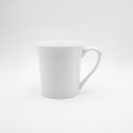 low price white ceramic mug cute porcelain mug