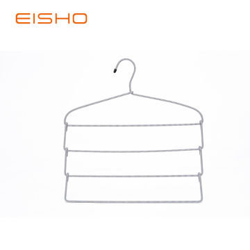 EISHO Foldable Multi-layer Metal Rope Scarf Hangers