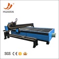 CNC plasma cutter with pipe cutting equipment