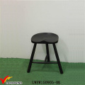 Retro Custom Wood Metal Round Bar Stools