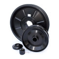 High Quality Aluminum Cast Iron & Steel Timing Belt Pulley