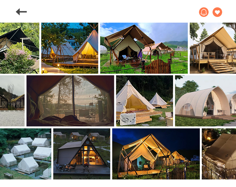 Wooden Safari Tent House Wooden Safari Tent House