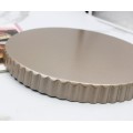 Champagner Gold 11 &quot;Round Baking Pie Dish Pan