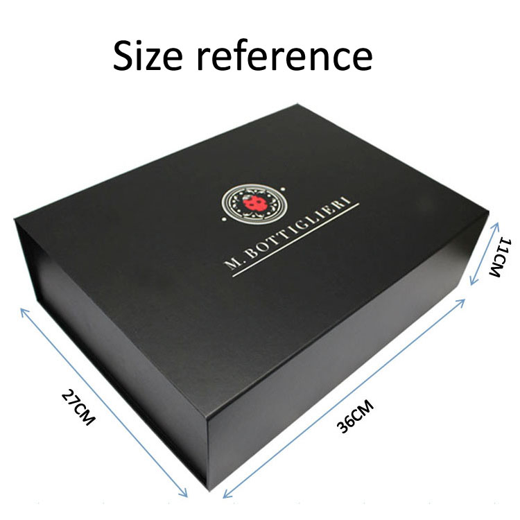 Luxury Custom Folding Black Gift Box