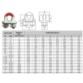 Drop Forged Wire Rope G450 Clips U.S. Type