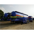 3 ejes 35-60cbm Bulk Powder Tank Trailers