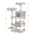 Torre de gato de gato multi-nível