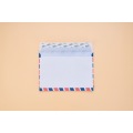 C6 White Airmail Envelope for Stationery