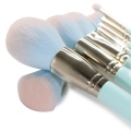 Customize Luxury Makeup Brushes Private Label Green