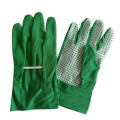 Blue color garden gloves working gloves