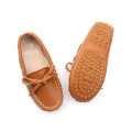 Leather Girl Casual Shoes Loafer for Kids