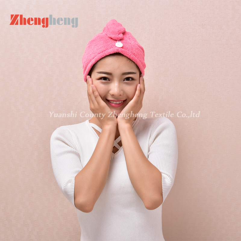 Coral Fleece Hair Cap (12)