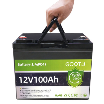 12V 100Ah Lithium Ion Battery