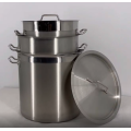 Stainless steel stock pot for induction cooker