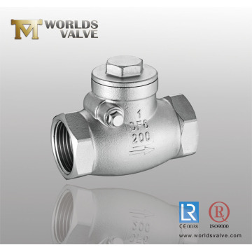 CF8m Threaded End Check Valve