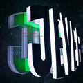 Jever 3D metal logo sign