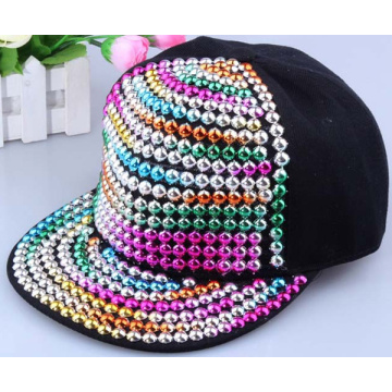 stilvolle Diamant bunte billig Snapback Cap benutzerdefinierte niet Studed hip Hop Cap unisex flache Krempe Männer Baseball-cap