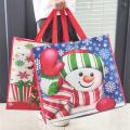 Imprimer des sacs-cadeaux de tissu de Noël de shopping non tissé