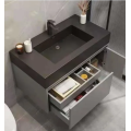 Wood MDF Marble Bathroom Vanity Cabinet