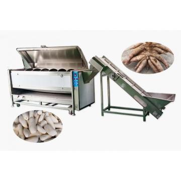 Cassava Potato Peeler Small Scale Potato Peeling Machine