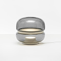 INSHINE Clear Glass Small Bed Lamp