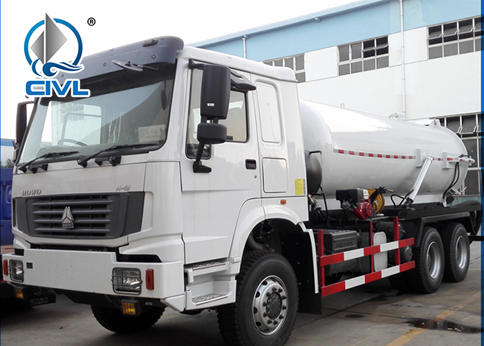 6x4 Sewage Suction Truck 1