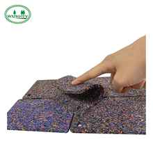 non slip thick rubber flooring square mats