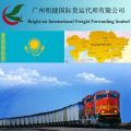 Transporte de tren barato que transporta el envío estándar del carril en tren a Kasakhstan de China