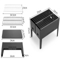 Bobines en acier inoxydable à bois grillades