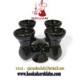 Cuatro cabezas cachimba cerámica Bowl Bowl/Shisha