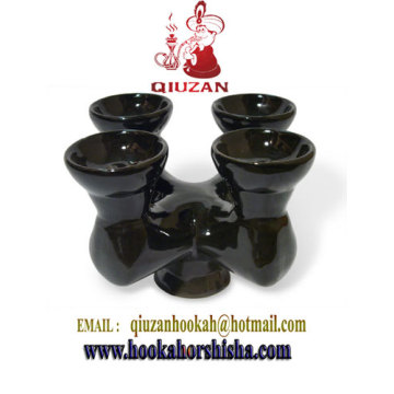 Four Head Ceramic Hookah Bowl/Shisha Bowl