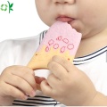 Best Quality Ice cream Shaped Silicone Food Teether