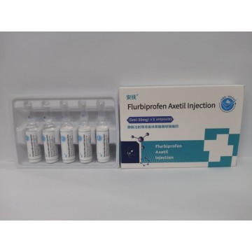 Injection de flurbiprofène axetil (AINS)