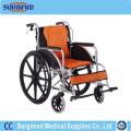 Fauteuil roulant manuel de sport en aluminium pliant ultra-léger