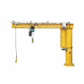 1ton reasonable design and price fixed slewing jib crane