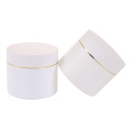 OEM Logo empty 200ml 250g 300g 500g face cream plastic pp cosmetic jar