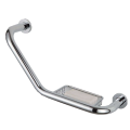 Right Hand Angled Grab Bar with Soap Dish