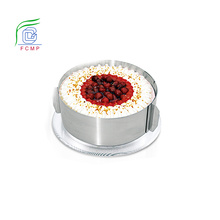 Stainless Steel Mini Ring Baking Adjustable Cake Mould