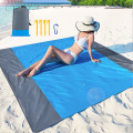 Tapis de plage sans sable imperméable pliable extérieur