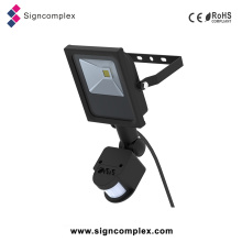 Outdoor LED Floodlight with PIR, Waterproof 10W 20W 30W 50W 80W 100W LED Sensor Light