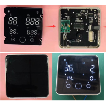 integrated LED display for home appliances