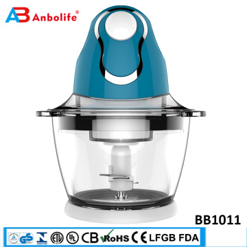 Anbolife professional high speed industrial quick electric mini kitchen food chopper machine automatic onion vegetable chopper