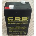 <Cbb> Nachladbare Sealed Mf AGM VRLA Batterie 6V4ah