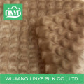 high quality soft faux fur fabric, double side velvet blanket