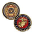 The Honors Trusty Shellback Challenge Coin