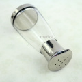 Stainless Steel Cruet Set Glass Condiment Set