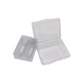 Disposable clear trapped double blister packaging