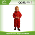 Cheap Customized Polyester Raincoat Rainsuit