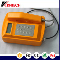 Outdoor &amp; Wetter widerstandsfähige Telefone Knsp-18LCD Kntech